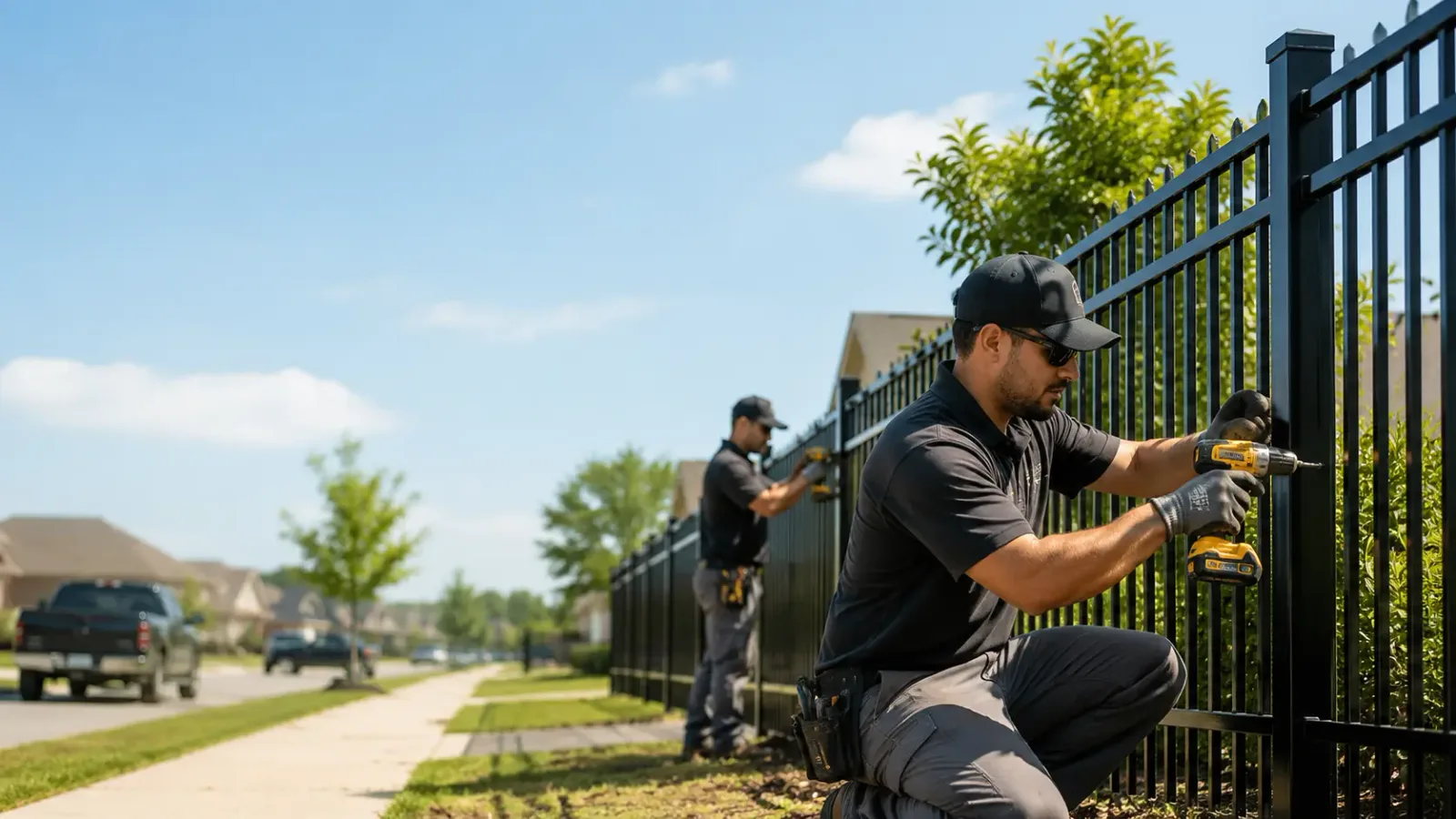 Metal Fence Installation in Murfreesboro, TN